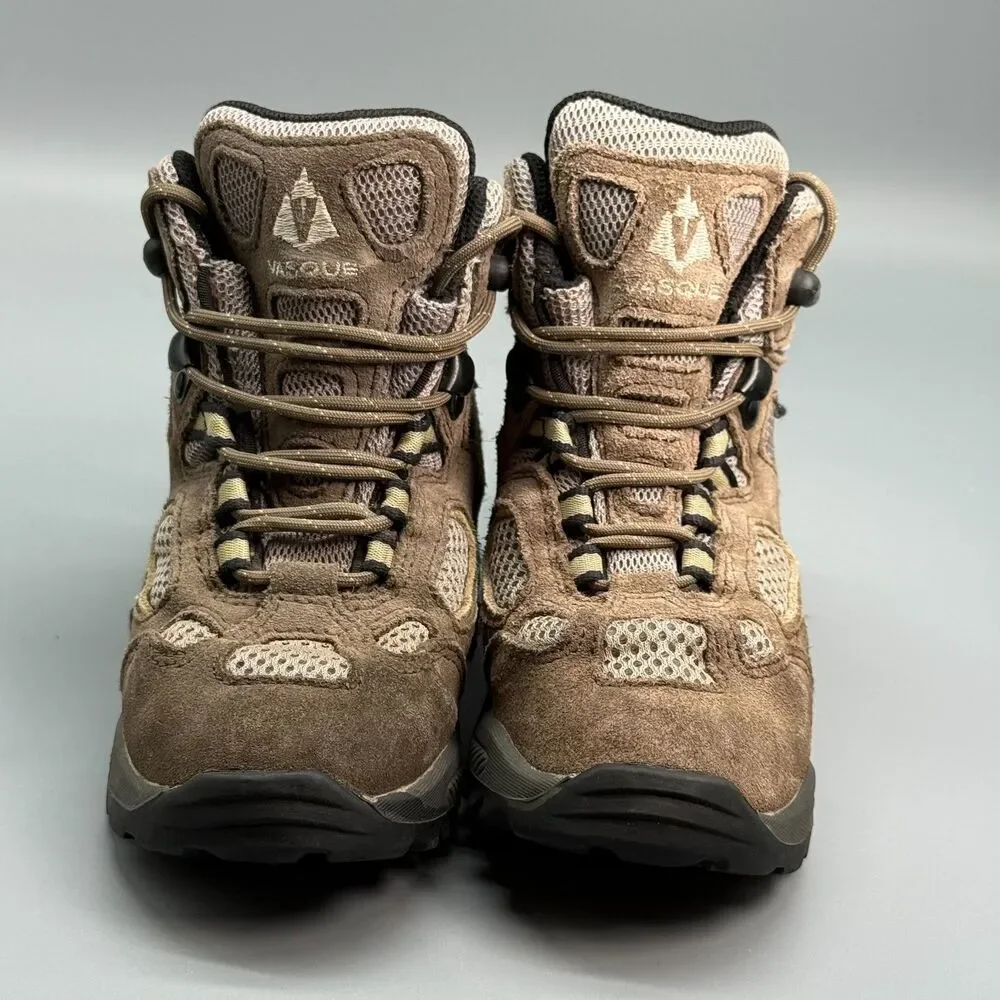 Vasque Breeze 7201 Youth Kids 12 Brown Leather Waterproof Hiking Trail Boots